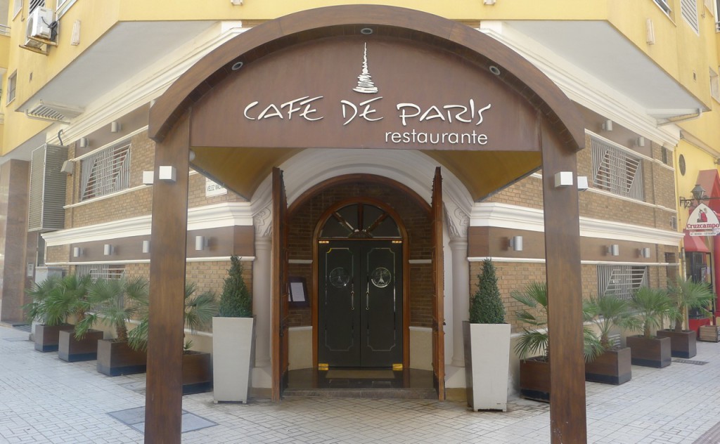 Restaurant Café de París Málaga